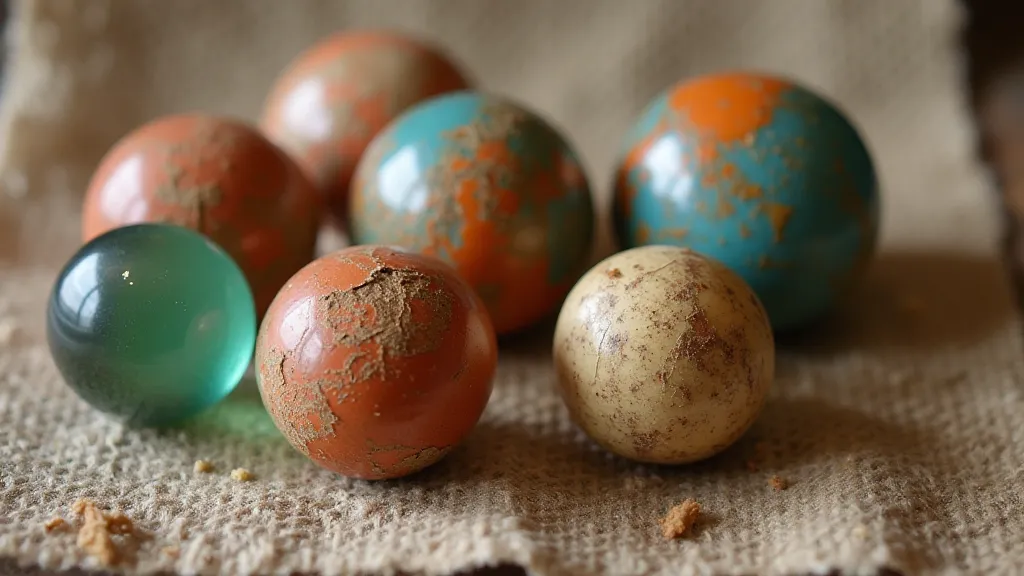 Antique Clay Marbles