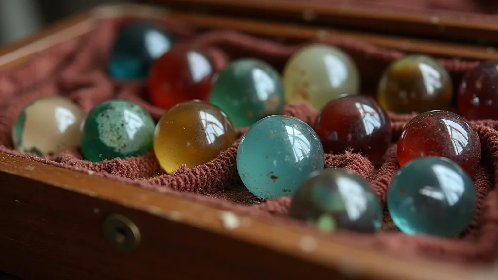 Antique Marble Collection Displayed