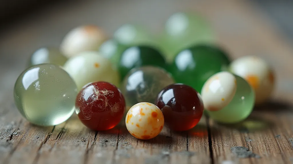 Group of vintage marbles