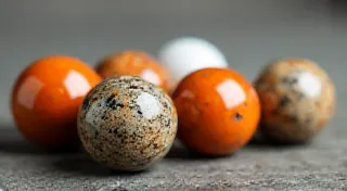 Beyond Glass: Stone and Clay Marbles in the Vintage Collection